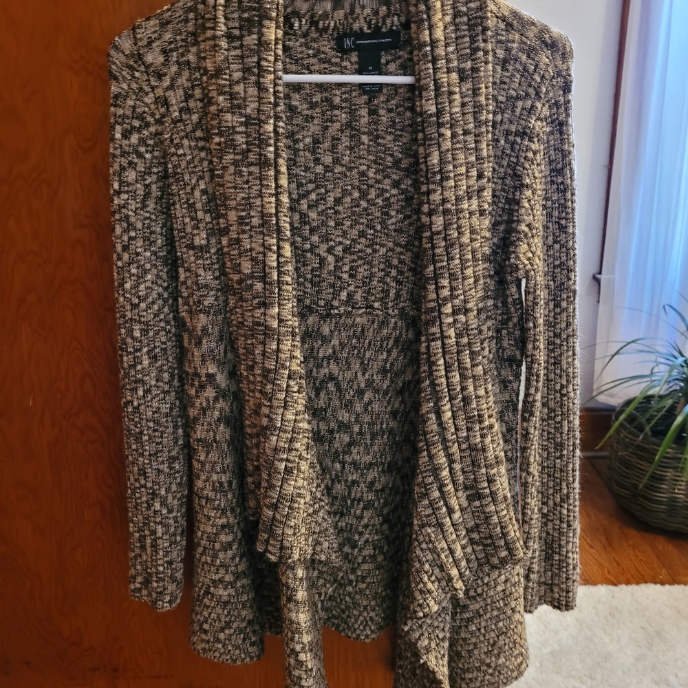 Cardigan Hi-Lo asymmetrical